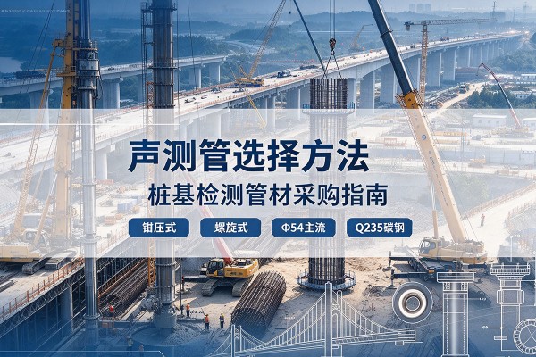 西华声测管选型标准