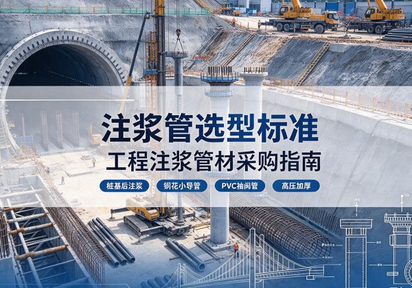西华注浆管选型标准
